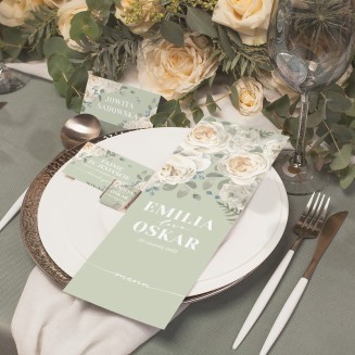 Efektowna aranżacja weselnego stołu w postaci dekoracji wzbogaconych o kolekcję Special Day.