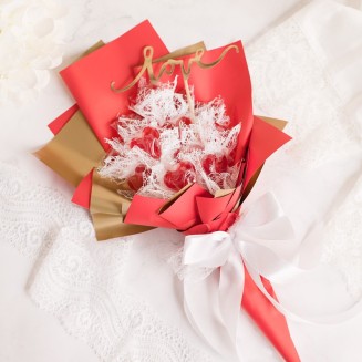 KSIĘGA Wspomnień dla Rodziców Sweet Peony BIAŁE KARTKI