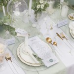 NUMERKI na stół weselny Akrylowe tabliczki ze stojakiem
