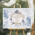 PLAKAT na powitanie gości weselnych Coś Niebieskiego 50x70cm