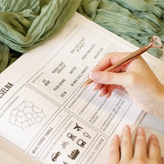 Personalizowana zawieszka w modnej kolorystyce. Idealny upominek na wesele dla gości. Personalizowana zawieszka w modnej kolorystyce. Idealny upominek na wesele dla gości.