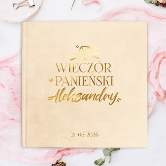 Personalizowany album dla Panny Młodej. Album na Wieczór Panieński.
