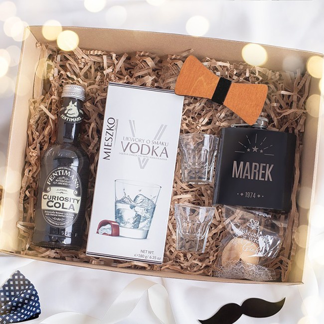 ZESTAW upominkowy gift box dla mężczyzny