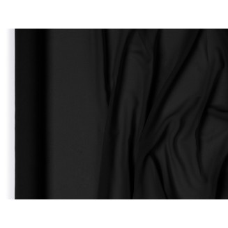 Bieżnik szyfonowy czarny.