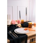 Bieżnik szyfonowy. Dekoracja na różne uroczystości. Ozdoba stołu lub sali.