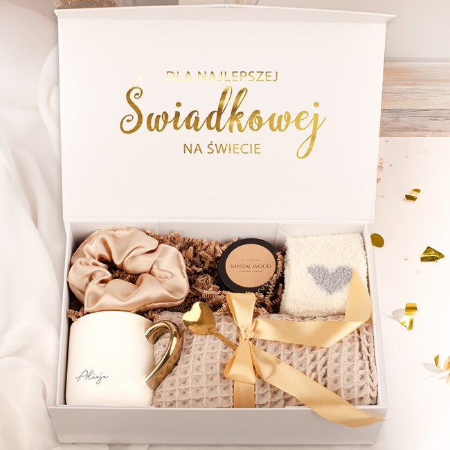 Gift box dla świadkowej na prezent