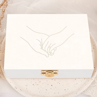 Personalizowana skrzyneczka na pieniądze dla Pary Młodej
