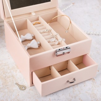 SZKATUŁKA na Biżuterię Elegancki Prezent dla Kobiety