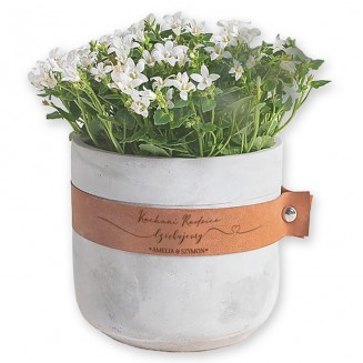 doniczka ceramiczna prezent dla rodziców na ślub