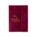 Elegancki NOTES Welurowy Zabawny Prezent Dla Świadka Podziękowanie