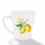 KUBEK dla Kobiety z Motywem Cytryny