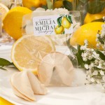 CIASTECZKO dla gości z wróżbą Słoneczna Cytryna