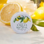 Wakacyjna kolekcja Słoneczna Cytryna. Przykładowa aranżacja stołu weselnego.