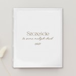 Personalizowany album na zdjęcia.