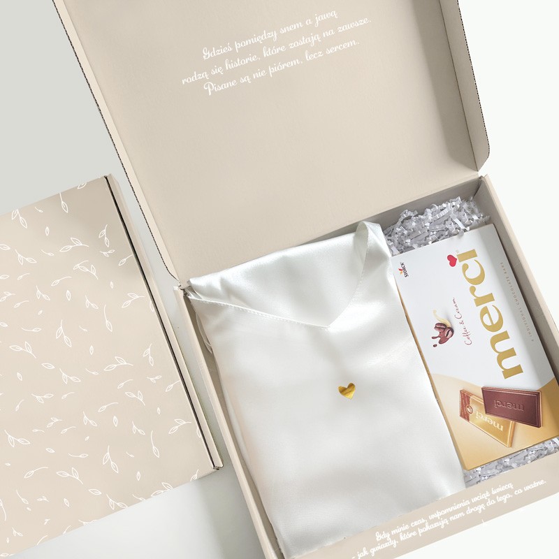 Oryginalny zestaw prezentowy dla świadkowej