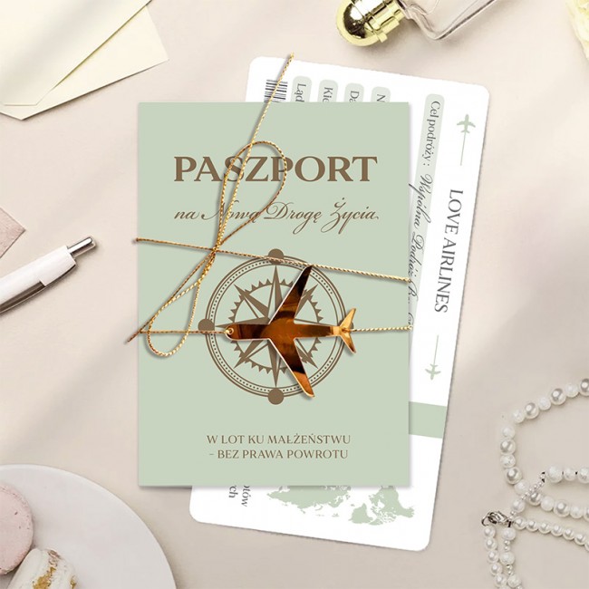 Kartka dla nowożeńców.