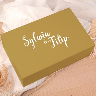 Wyjątkowy elegancki box na ślub