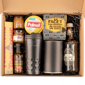 Box prezent dla świadka podziękowanie