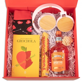 Gotowy zestaw prezentowy na walentynki dla kobiety