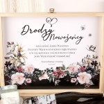 SKRZYNKA luksusowy personalizowany PREZENT DLA MŁODEJ PARY Tajemniczy Ogród