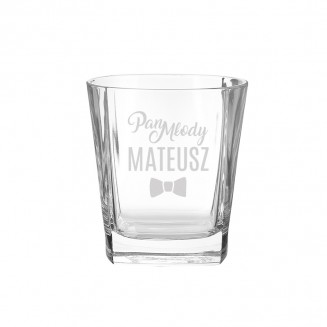 SZKLANKA do Whisky dla Pana Młodego