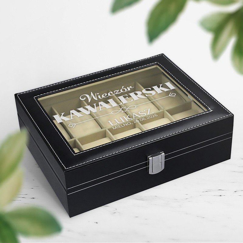 Szkatułka na zegarki dla ukochanego