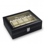 Klasyczne pudełko na zegarki dla chłopaka