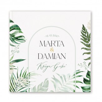 Księga gości z imionami gości