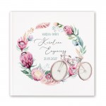 Personalizowana księga gości z motywem roweru na okładce. Ślubny dodatek dla Pary Młodej i gości.