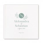 Album kwadratowy na wpisy gości weselnych