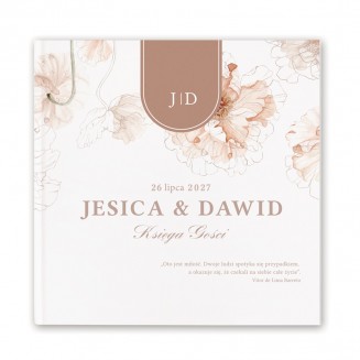 Księga wpisy na wesele dla gości