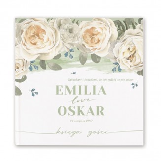 Album na wpisy gości na weselu