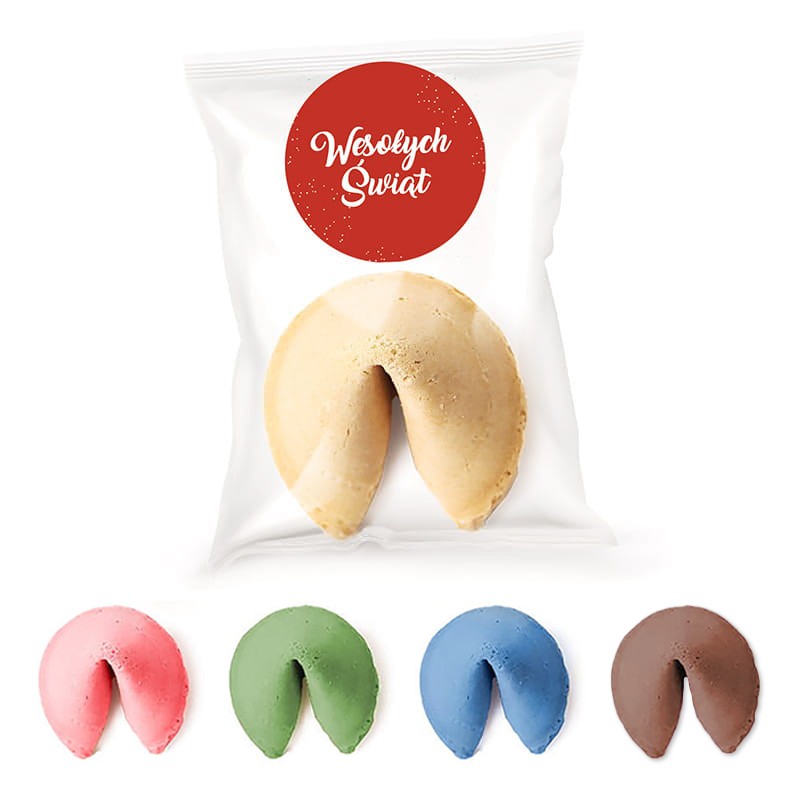 Świąteczne ciasteczka na poczęstunek. Ciasteczka z wróżbą da gości.