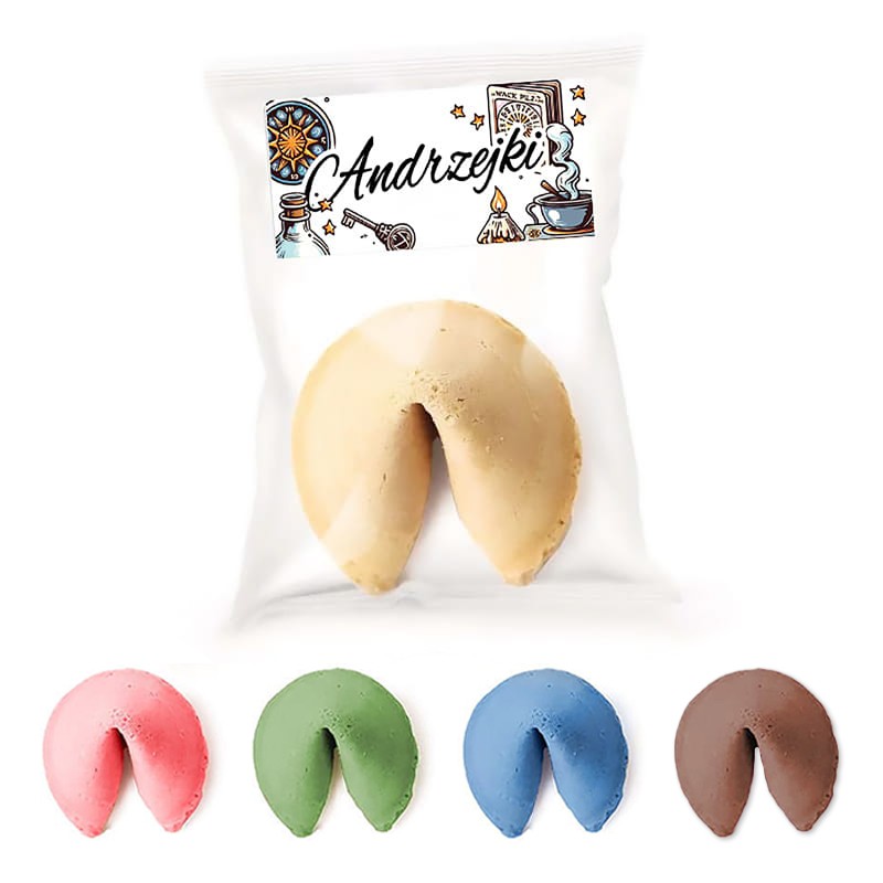 CIASTECZKA dla gości TWOJA WRÓŻBA ANDRZEJKOWA 10szt