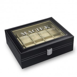 Klasyczna szkatułka na zegarki