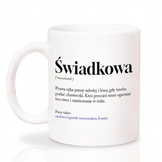 Personalizowany kubek z imieniem - wyjątkowa pamiątka ślubna
