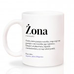 KUBEK z Definicją Mąż Żona Zabawny Prezent Małżeński