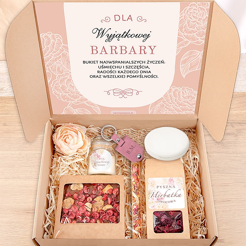 BOX zestaw prezentowy dla wyjątkowej kobiety
