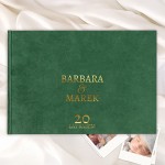 ALBUM Welurowy Na Zdjęcia Wklejane Z Personalizacją