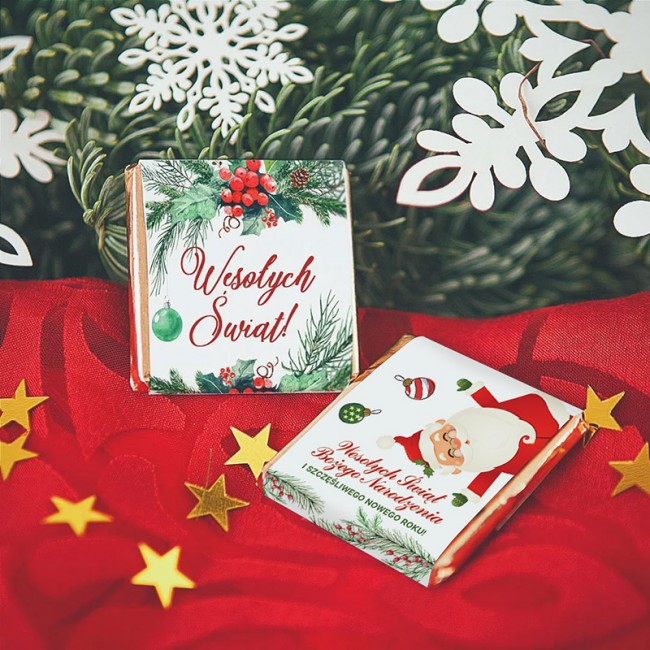 CZEKOLADKI świąteczne Zimowa Jarzębina 10szt