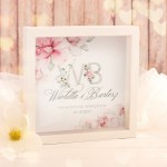 Duża skarbonka na prezent ślubny dla pary. Personalizowana skarbonka z imionami.