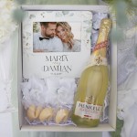 Zestaw prezentowy dla pary młodej i rodziców. Podziękowanie lub prezent ślubny.