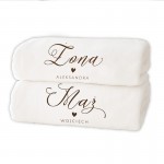 KOMPLET Ręczników Kąpielowych Prezent dla Małżeństwa