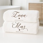 KOMPLET Ręczników Kąpielowych Prezent dla Małżeństwa