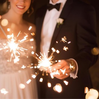 Atrakcja na wesele Zimne Ognie.