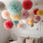 kolorowe kule do dekoracji pokoju