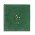 KSIĘGA Wspomnień na Pamiątkę z Inicjałami i Datą