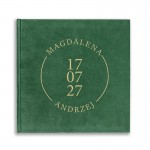 KSIĘGA Wspomnień Prezent dla Pary z Imionami