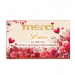 Personalizowana bombonierka MERCI z imieniem ukochanej