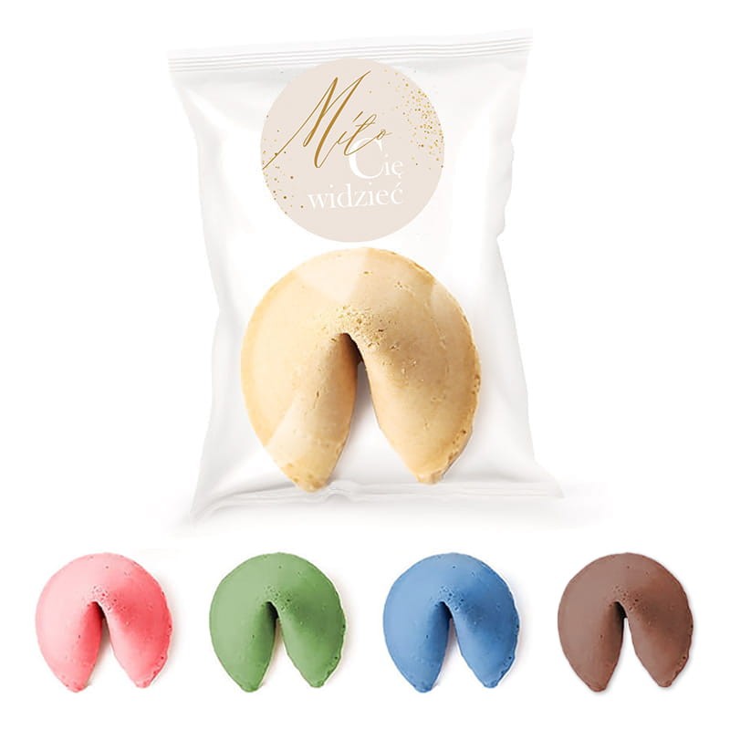 Ciasteczka z wróżbą na podziękowanie. 10 sztuk ciasteczek z wróżbą.